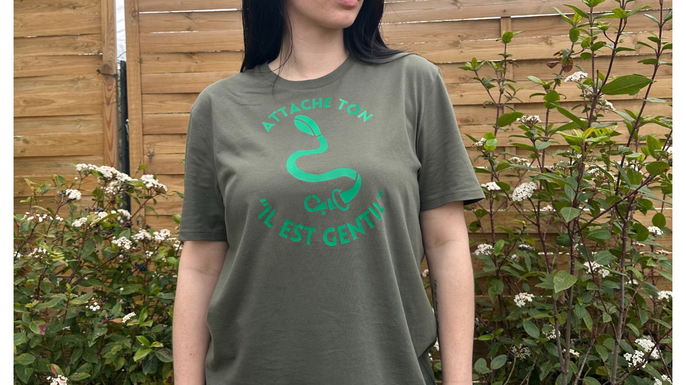 T-Shirt ATTACHE TON CHIEN