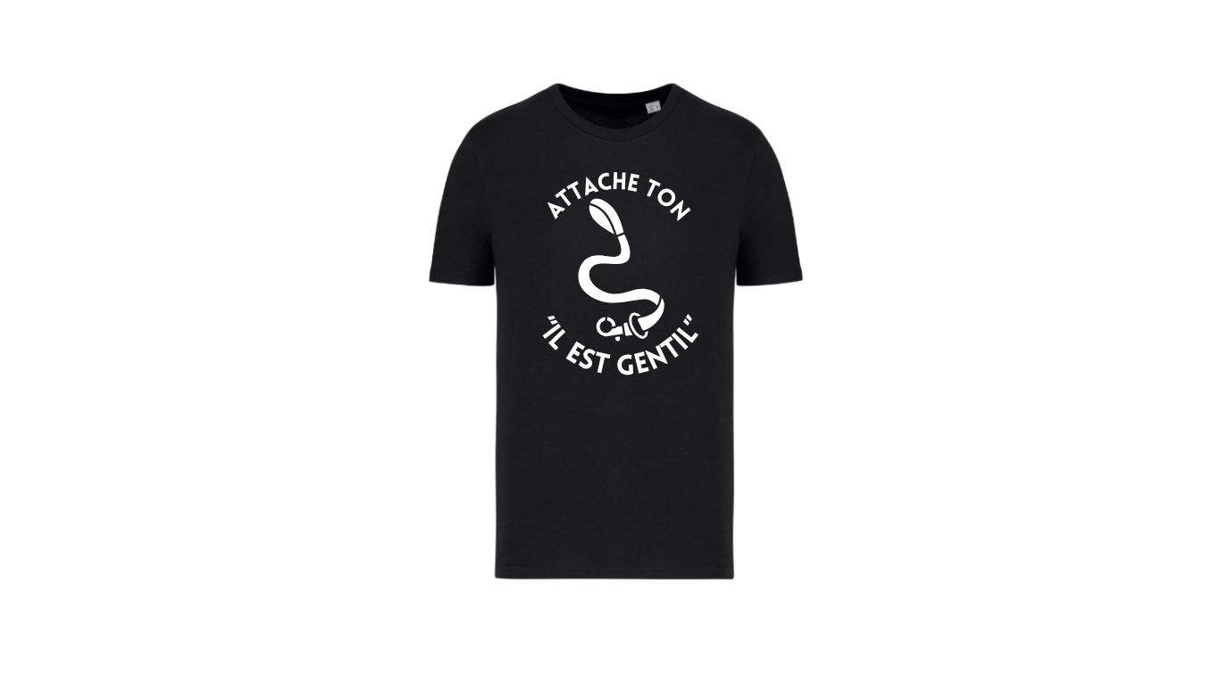 T-Shirt ATTACHE TON CHIEN