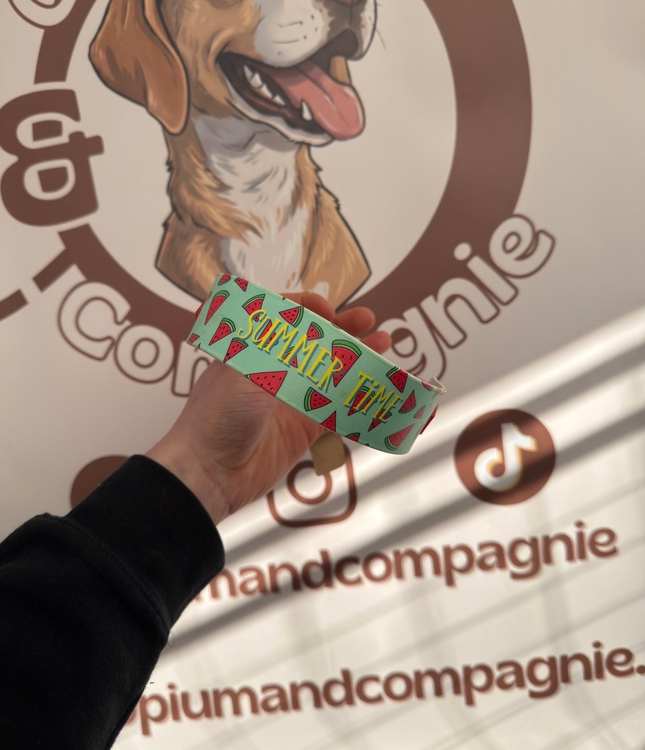 Collier impression UV, M (35/45cm)