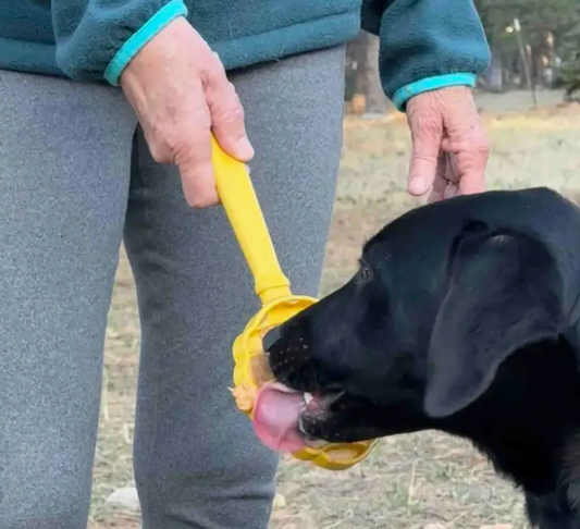 Jouet d'enrichissement interactifs à main Lick Stick - SodaPup