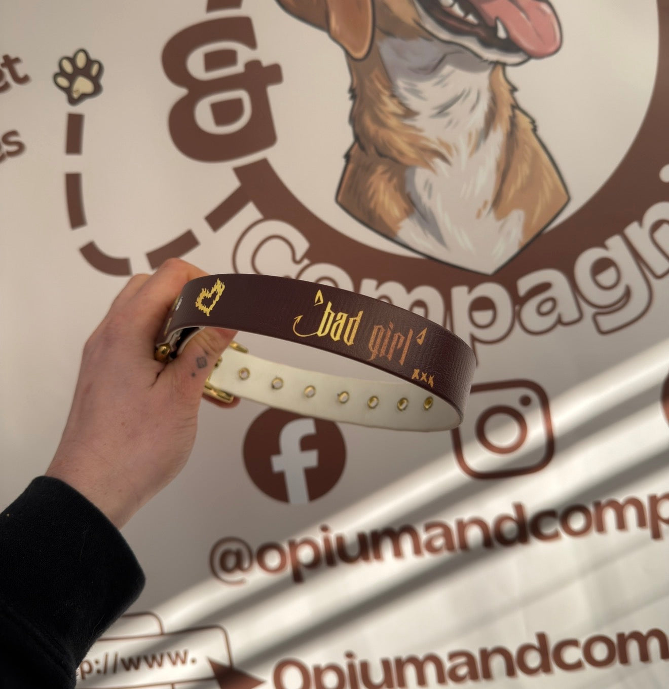 Collier impression UV, M/L (32/50cm)