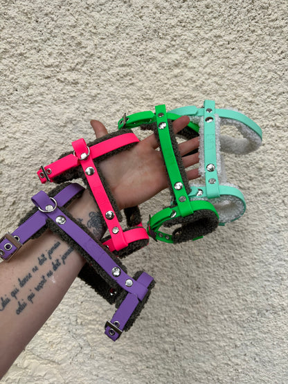 Harnais teddy bear chat ( en H )